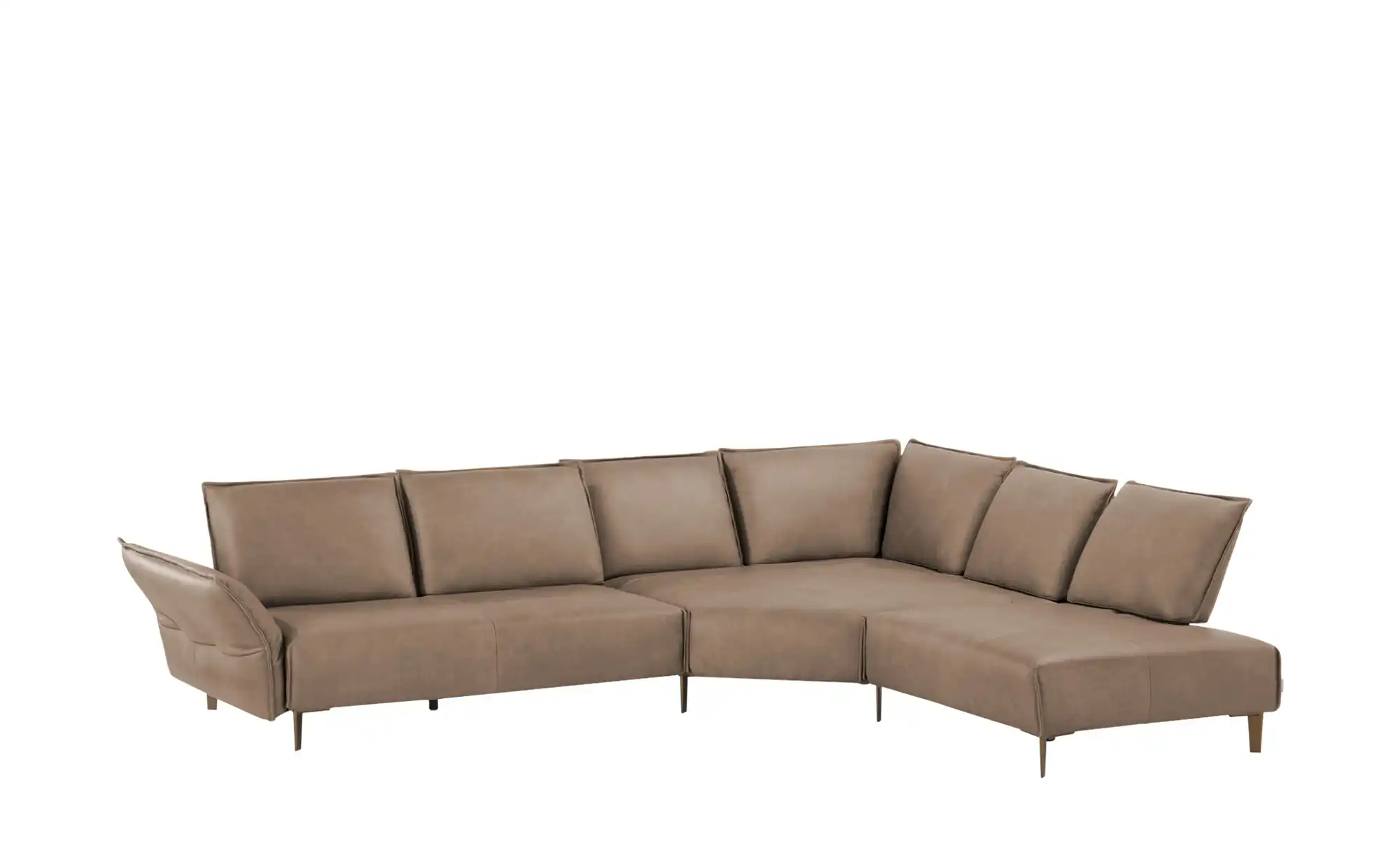 W.SCHILLIG Ecksofa aus Echtleder Bonnie