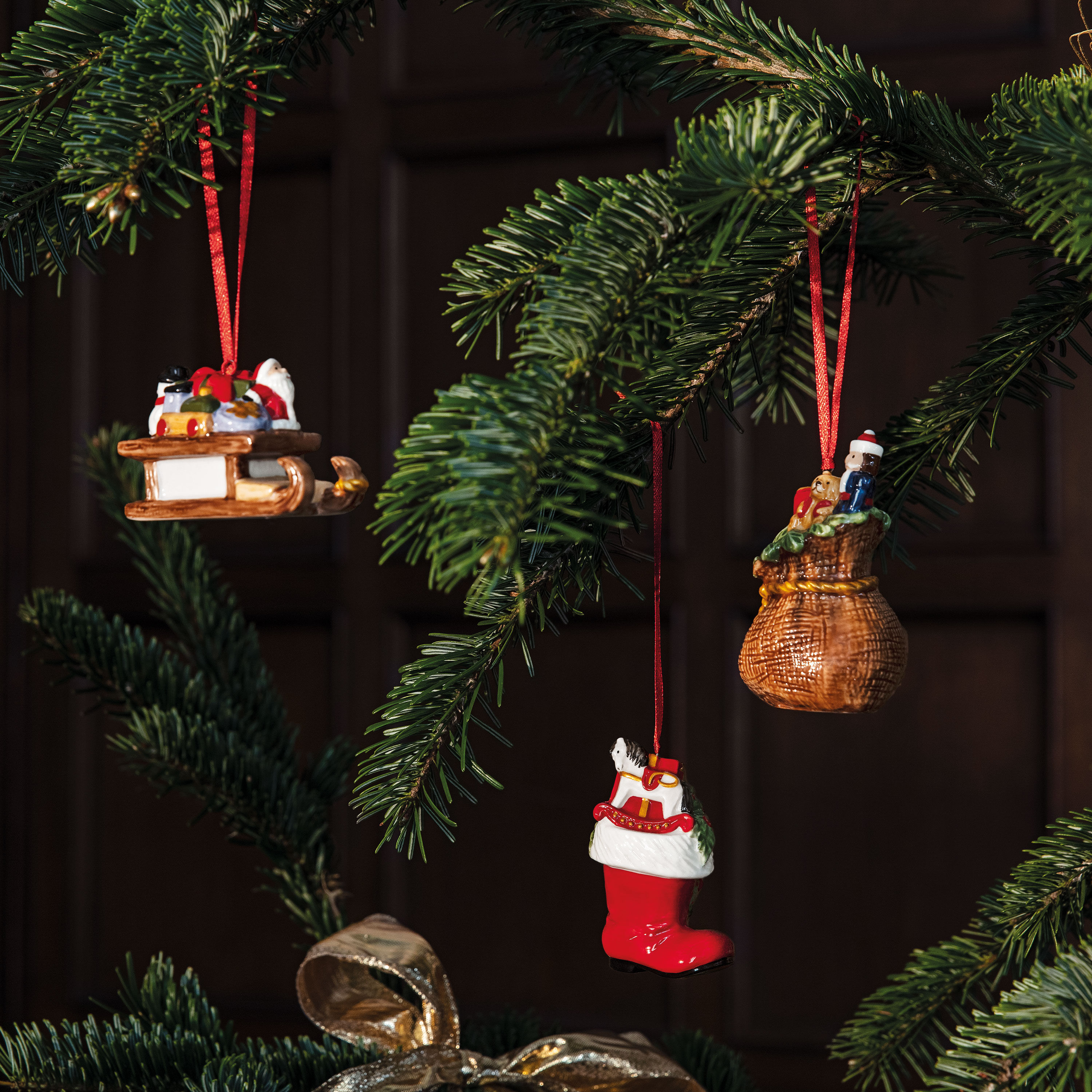 Nostalgic Ornaments Christmas ornaments Multi-colored, 7.9'' x 5.6'' x 2.6''