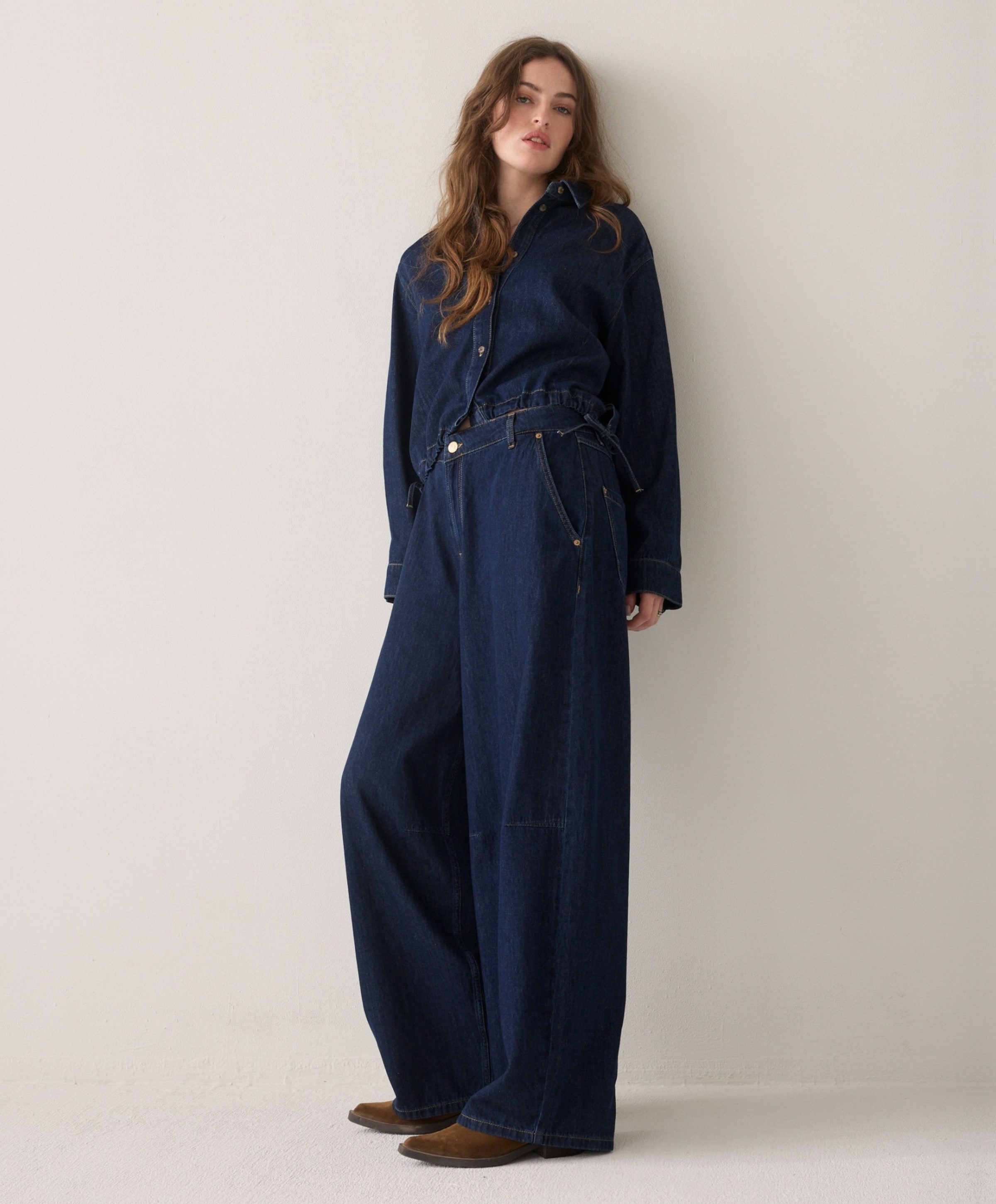Summum Woman Dames blouse blauw