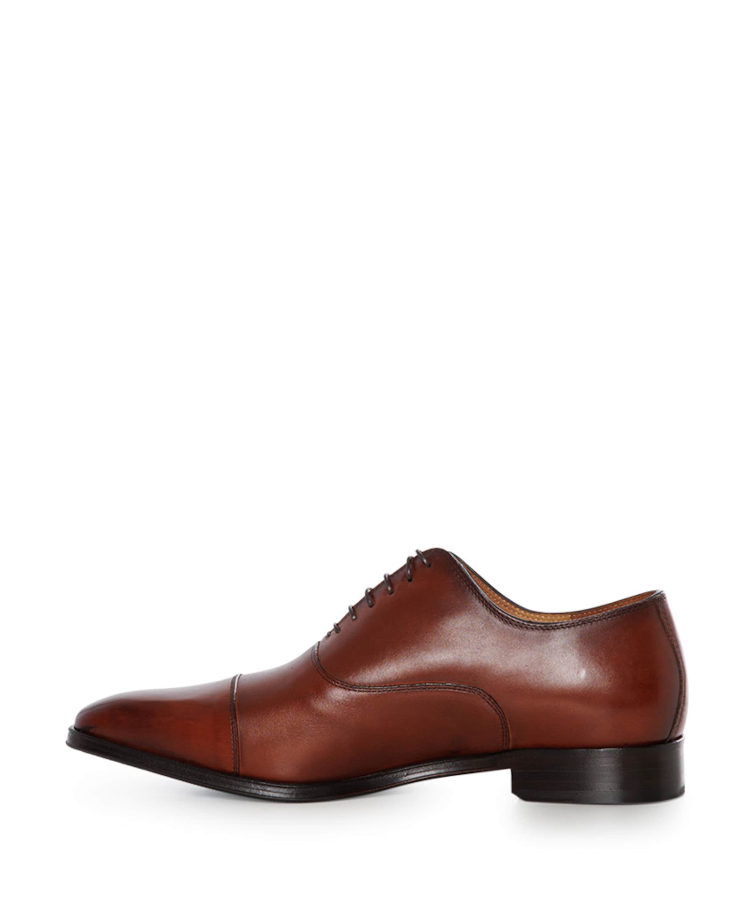 Van Bommel heren veterschoenen bruin