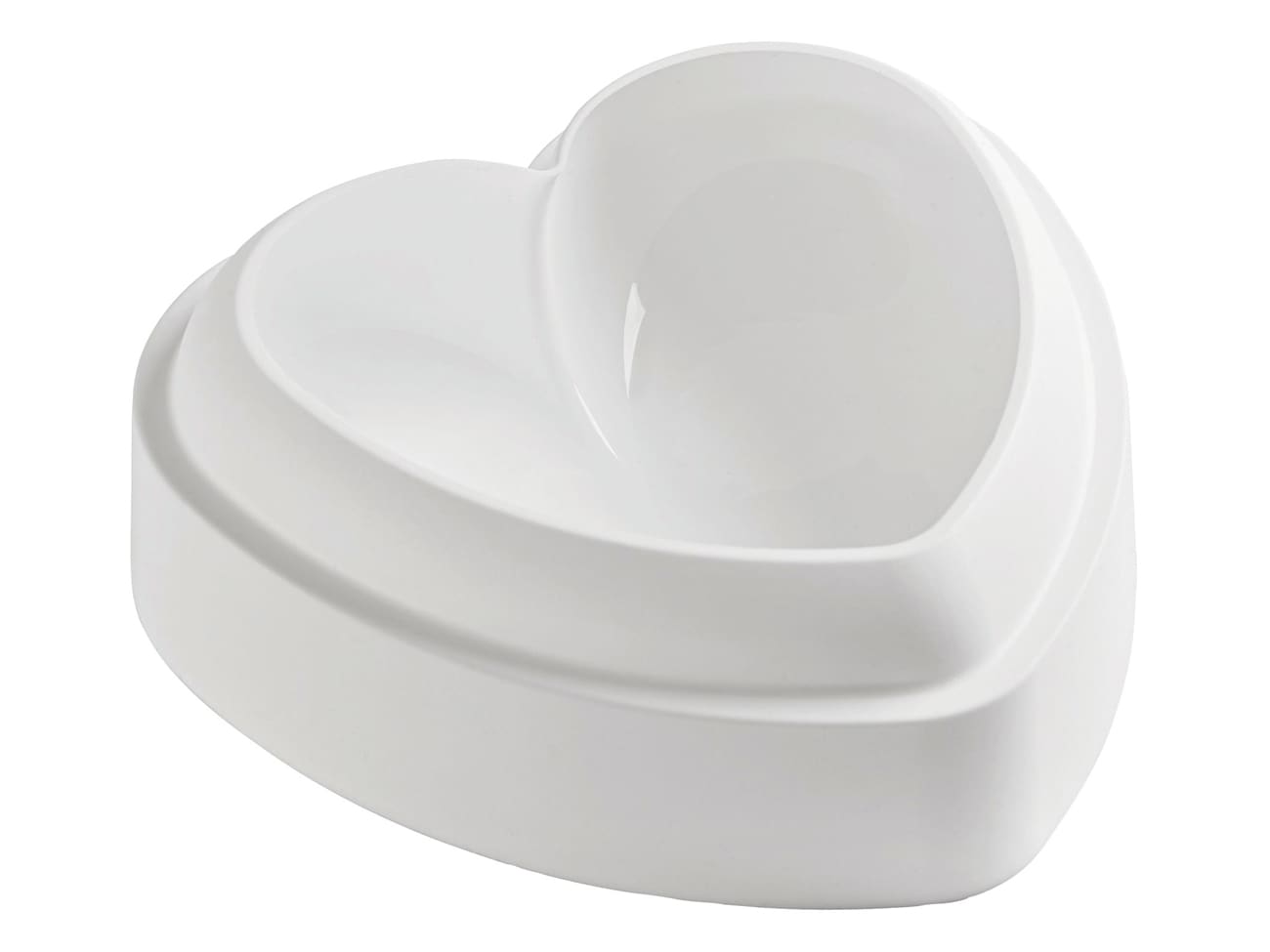 Moule silicone coeur bombé - Petit modèle - 14 x 14 cm - Silikomart