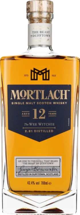 MORTLACH 12 YEARS SINGLE MALT 70CL