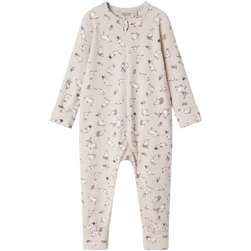 Køb MarMar Modal Smooth Print Moomin Onesies Zip