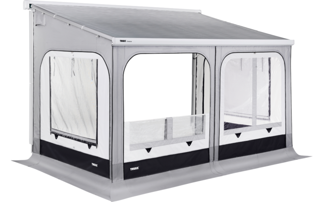 Thule Panorama Markisenzelt für Ducato / Jumper / Boxer / Movano > 2022 H2 Lift roof mit Markise Omnistor 5200
