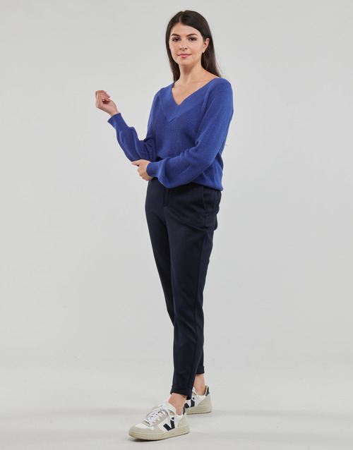 Vero Moda - VMMAYA MW LOOSE SOLID PANT NOOS - Marine