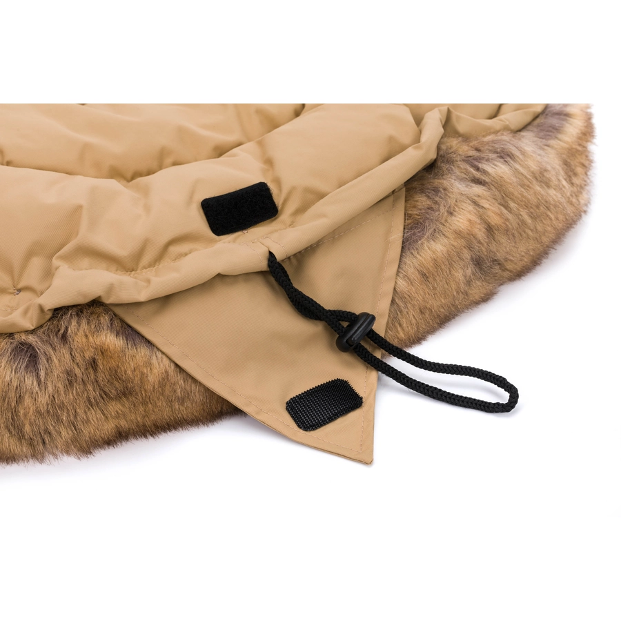 fillikid Winterfußsack Lhotse für Babyschalen Cappuccino