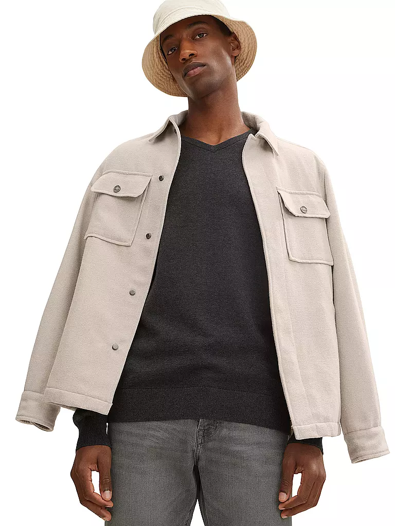 TOM TAILOR Pullover schwarz