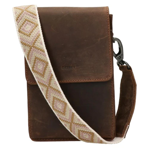 DSTRCT Alligator Creek Telefoontasje Cognac