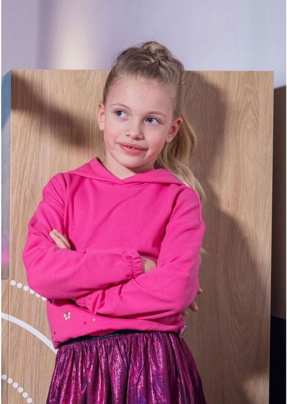 B.Nosy Meisjes sweater - Stella - Ruby roze