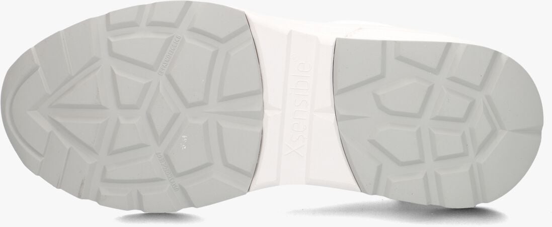 witte xsensible lage sneakers golden gate lady