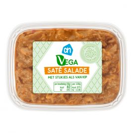 Albert Heijn Vega kip sate salade (voor uw eigen risico, geen restitutie mogelijk)