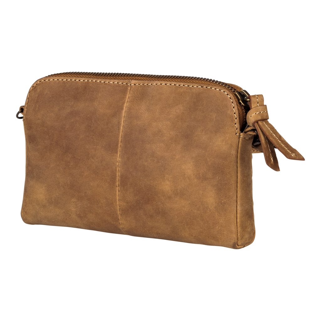Burkely Flow Fem Mini Bag Lichtbruin
