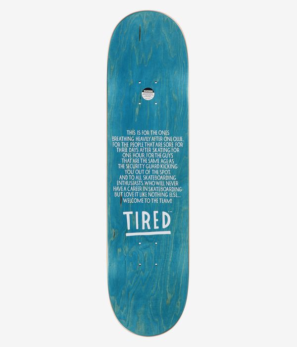 Tired Skateboards The Gator 8.25