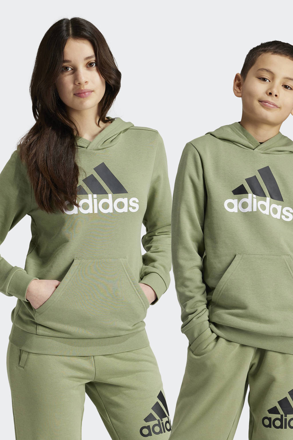 adidas hoodie lichtgroen
