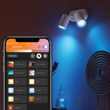 Philips Hue opbouwspot Fugato wit2x 5.7W wit