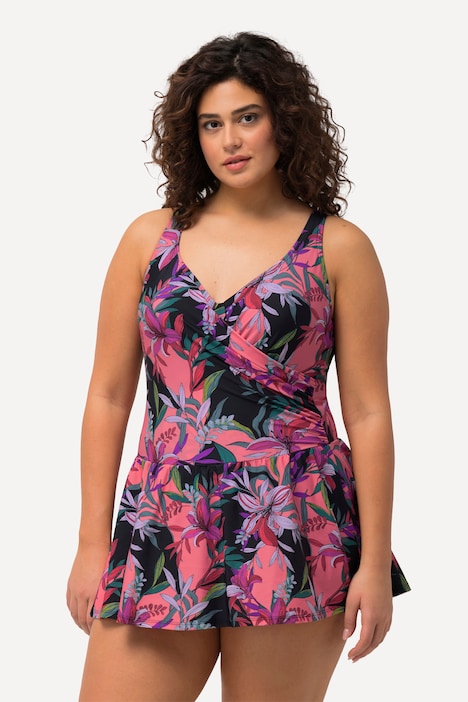 Badekleid, Blätter, Softcups, Bügel
