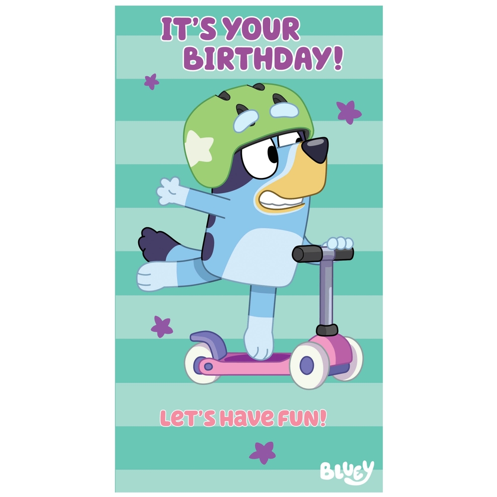Bluey Allgemeine Geburtstagskarte