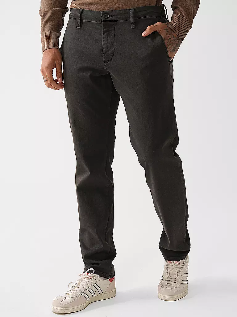 MAC Chino DRIVER MACFLEXX  olive