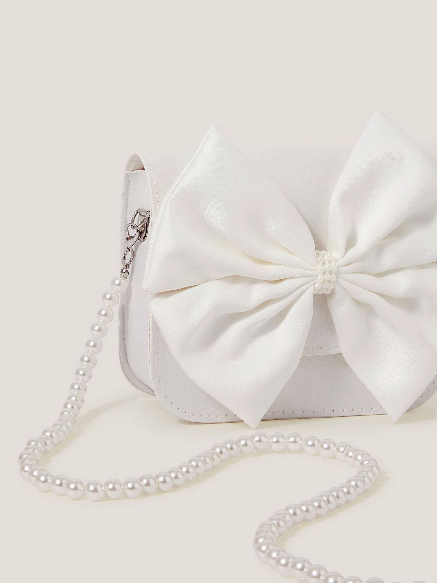 Monsoon Large Bow Bridesmaid Mini Bag