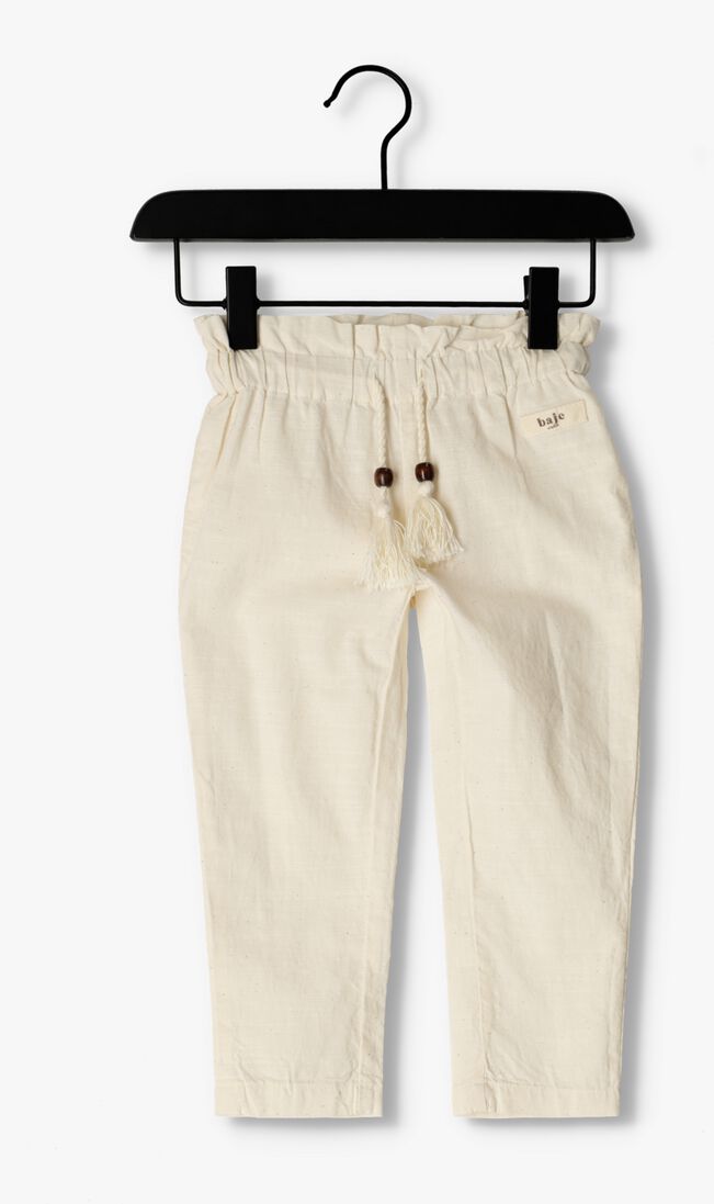 BAJE STUDIO gebroken wit baje studio pantalon woven pants