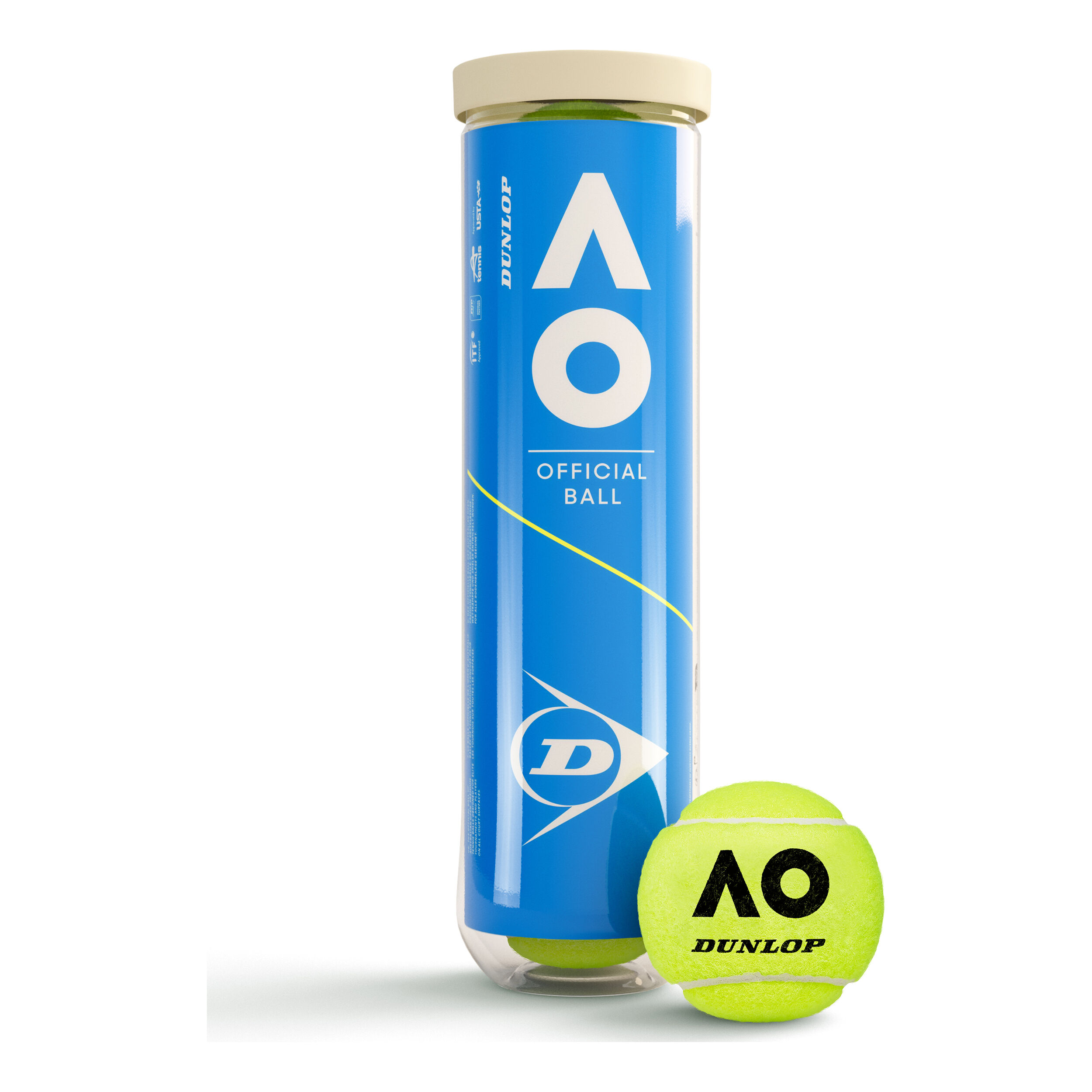 Dunlop Australian Open Tube De 4