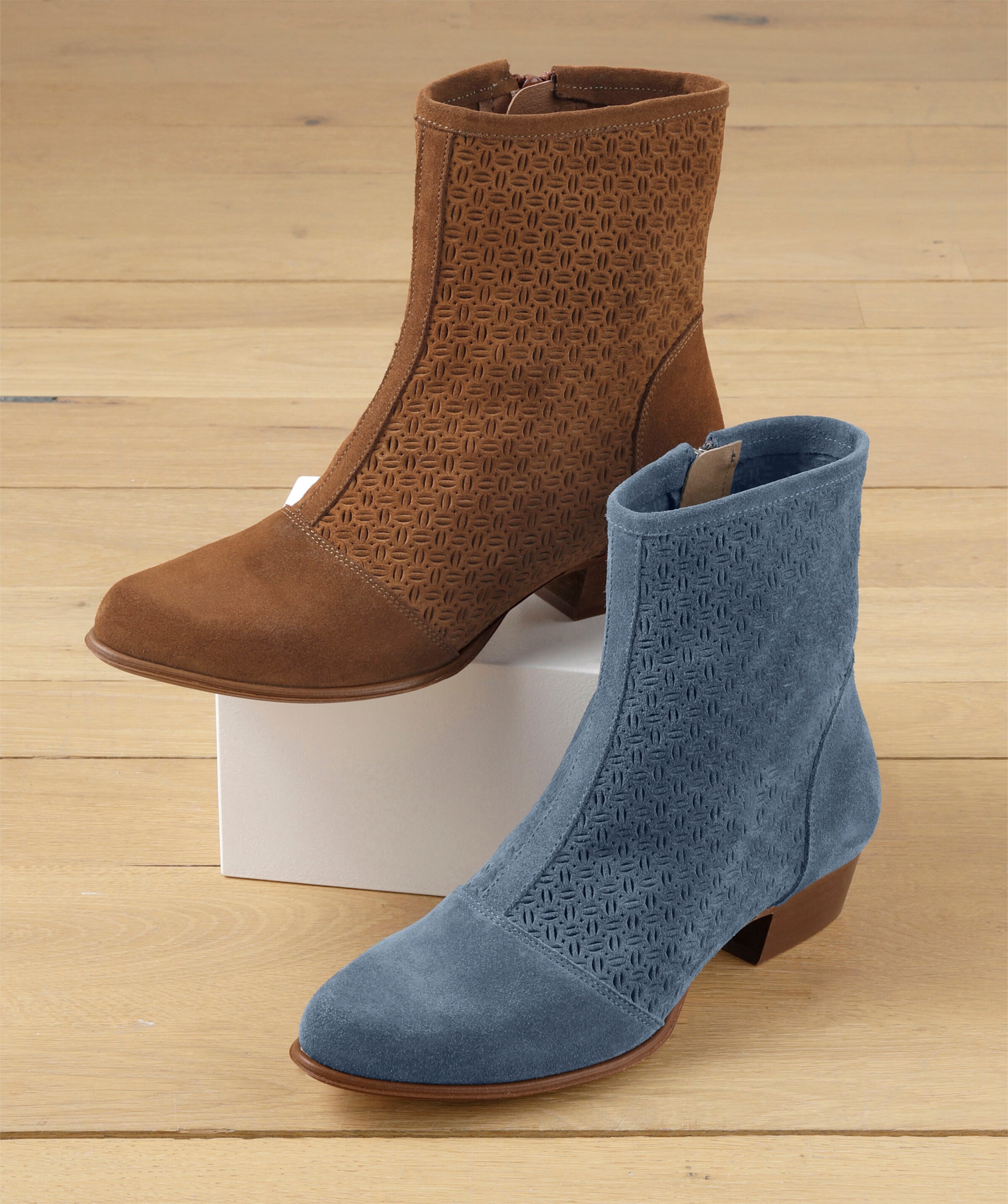 heine Stiefelette in cognac
