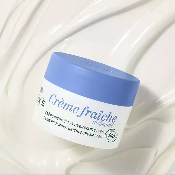 Nuxe Crème Fraîche de Beauté® Creme Rico Radiance Orgânico 48H 50ml