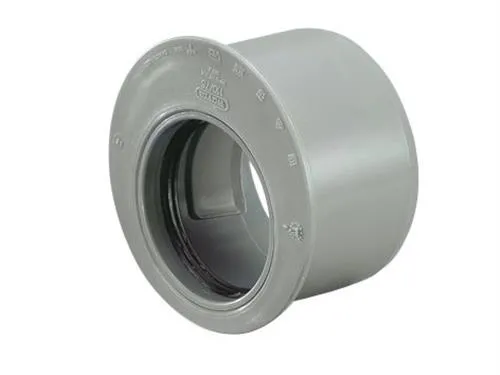 Wavin 110 x 75 mm grå PP-afløbsreduktion, kort model