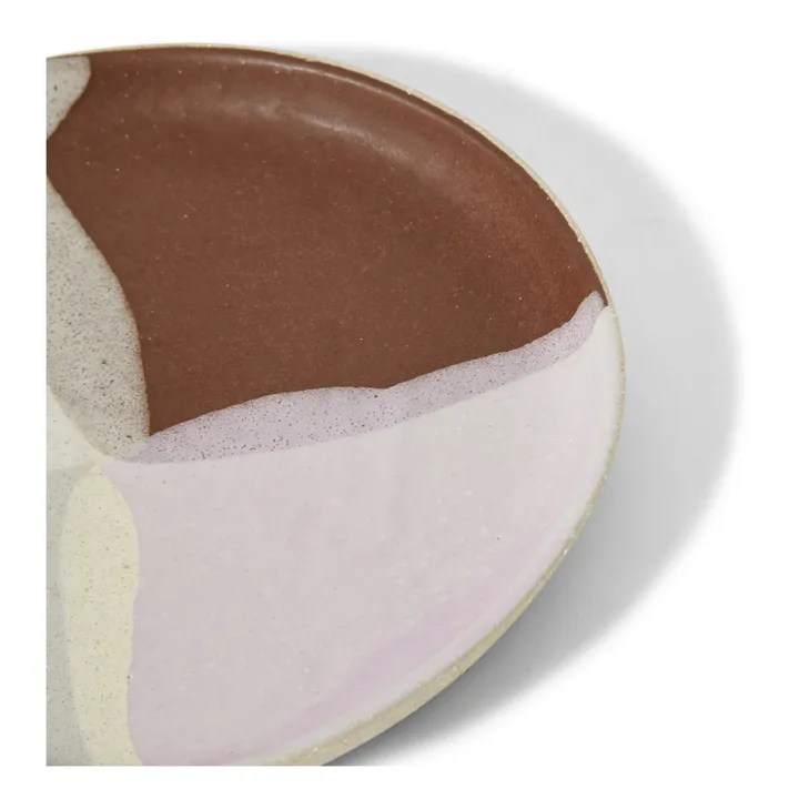 Perla Valtierra Assiette Belguim en argile | Chocolat