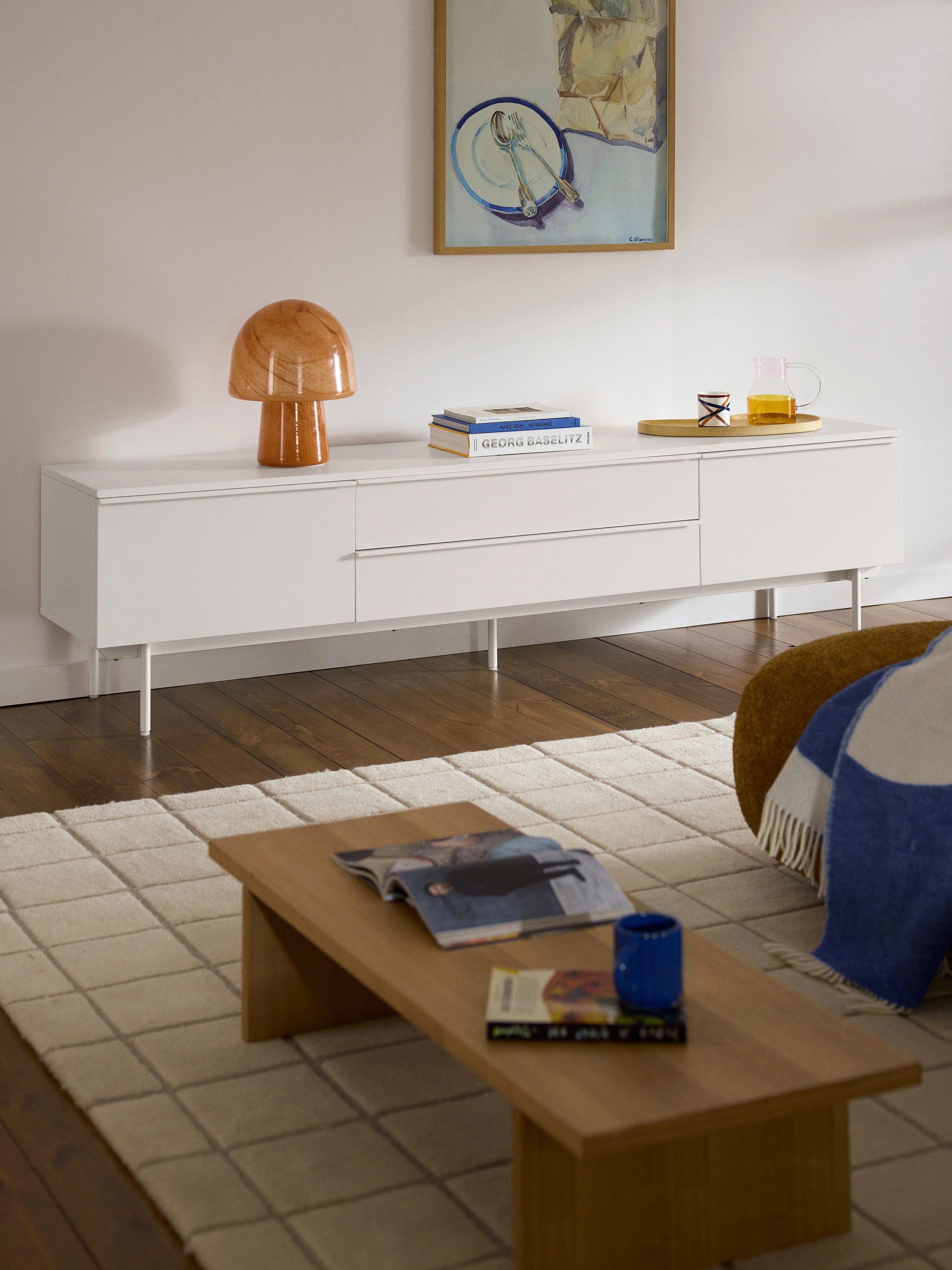 Grote houten tv-meubel Elona