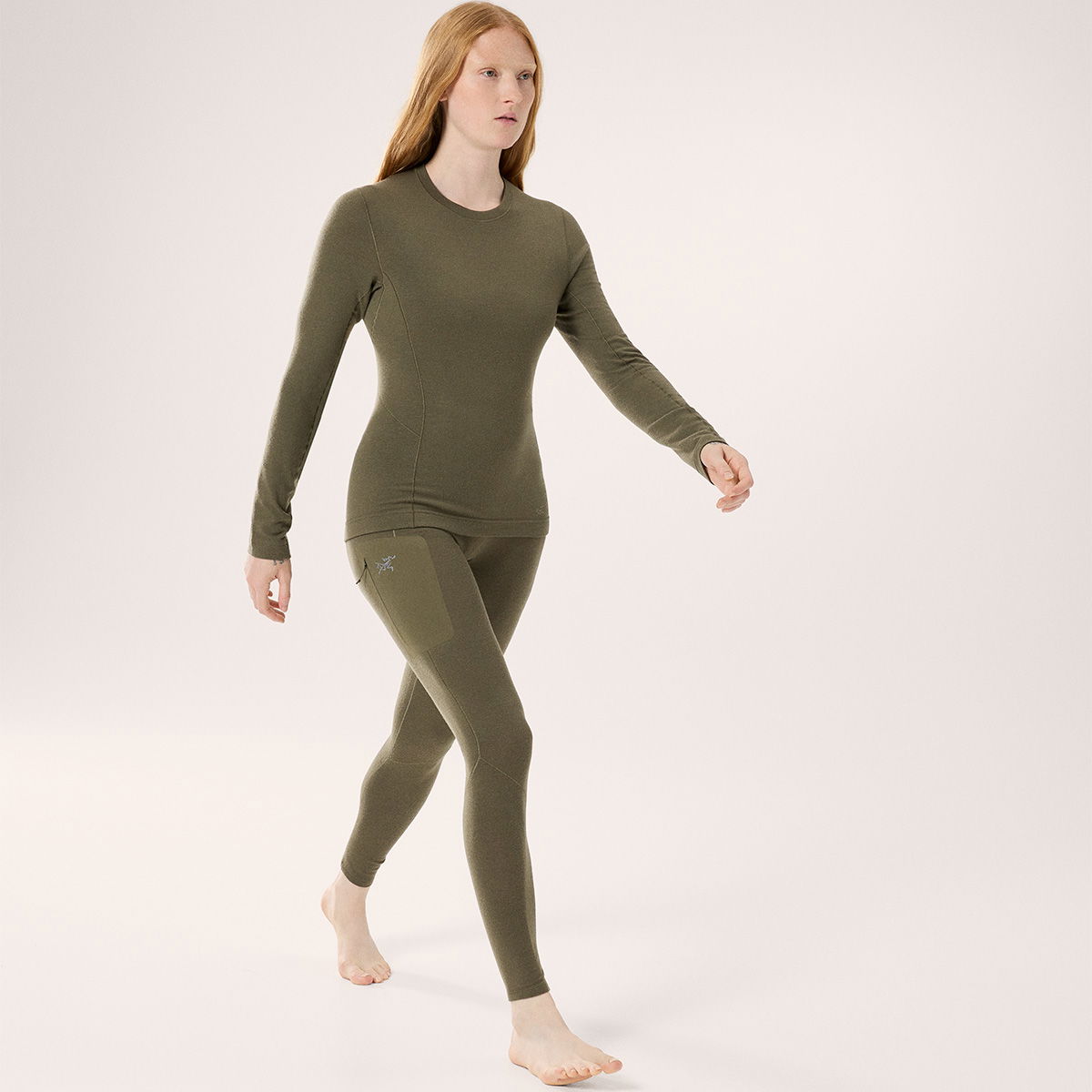 Arc'teryx Satoro Merino Wool Bottom uldunderbukser, Dame (Tatsu)
