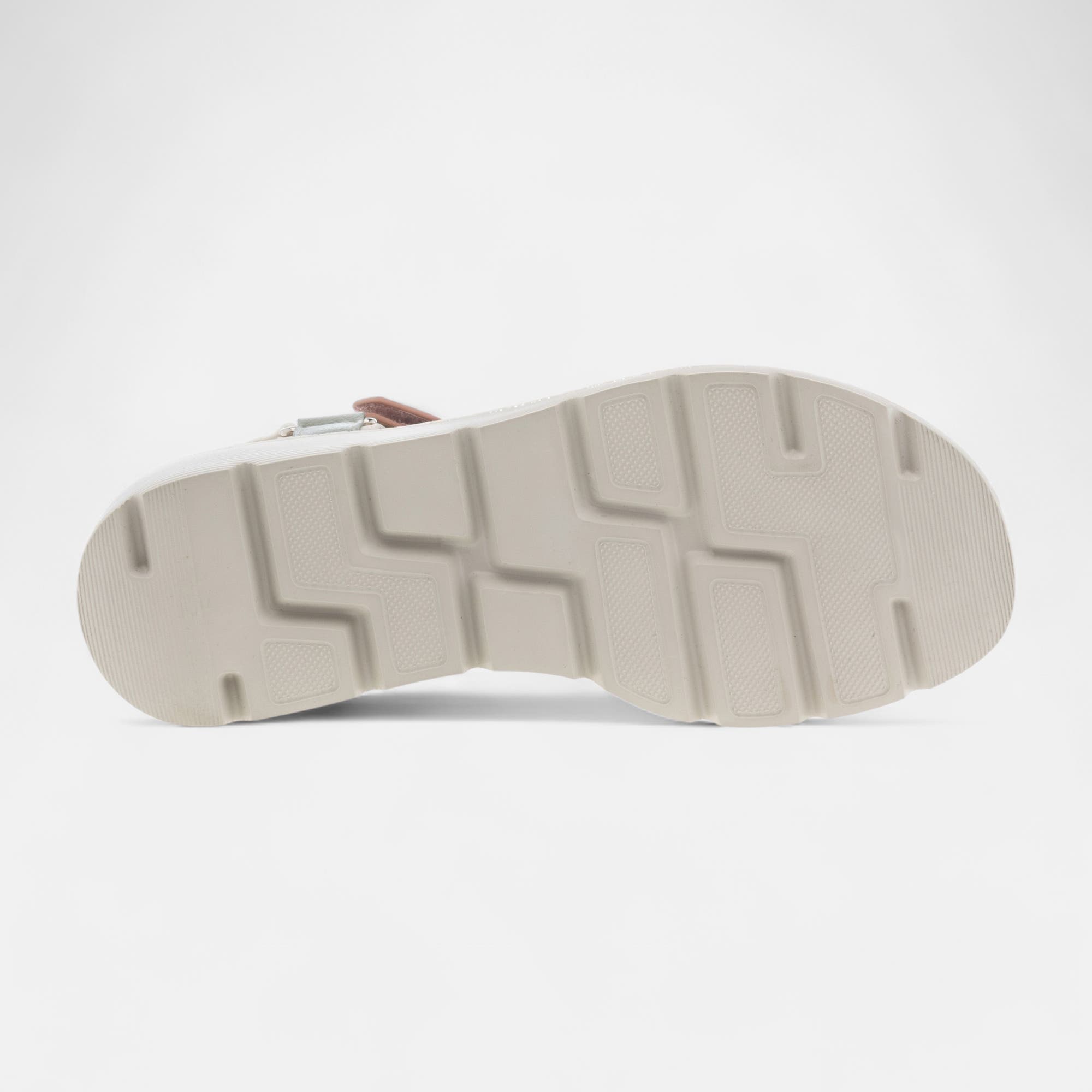 Sandales à talon compensé Femme beige