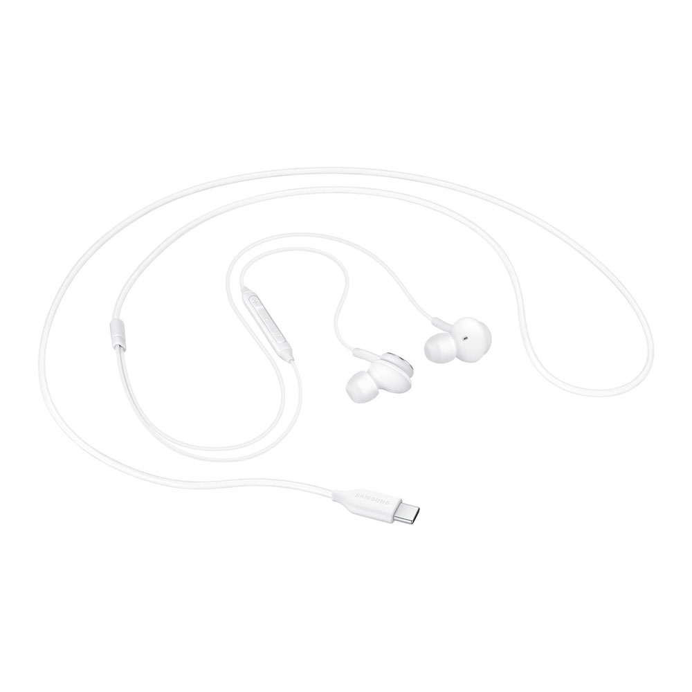 Samsung (by AKG) - In-Ear Kopfhörer Headset   USB C Anschluss (EO-IC100BWEGEU) - Weiss