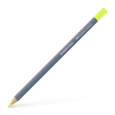 Faber-Castell Goldfaber Aqua Aquarellstift Farbe 104 Lichtgelb lasierend