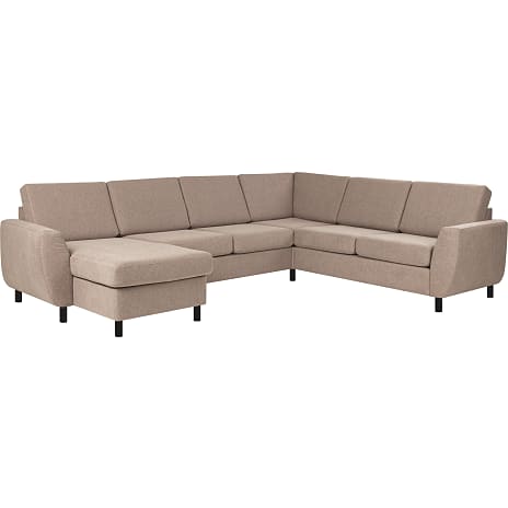 Madrid Nordic vendbar hjørnesofa med chaiselong - taupe