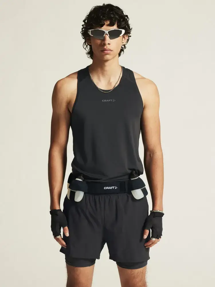 Craft ADV Essence 2 Hardloop Singlet Zwart Heren