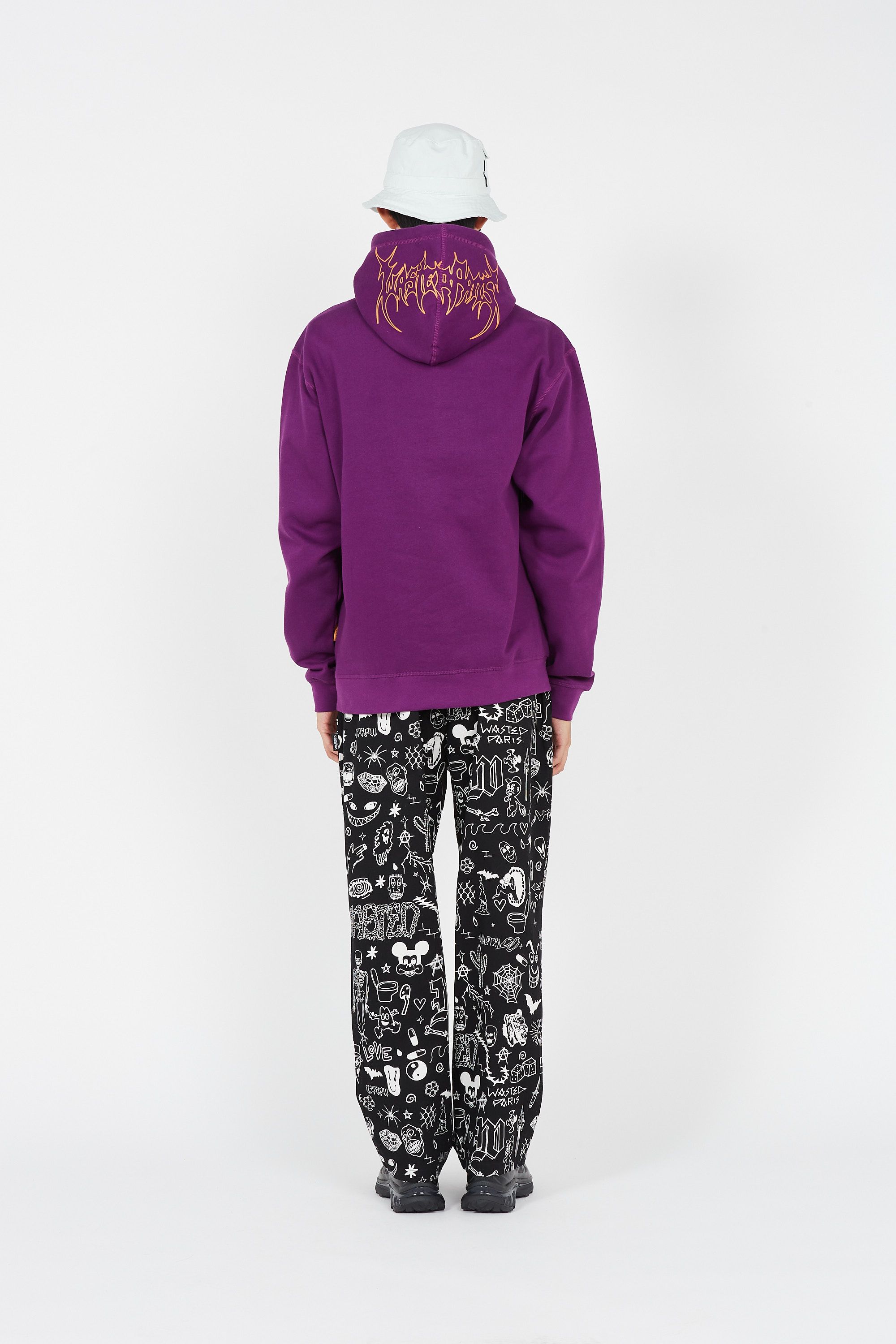 WASTED Hoodie  MORTEM Violet