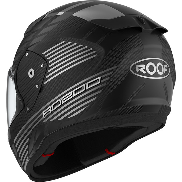Roof - Casque RO200 Carbon Speeder Noir Mat / Argent