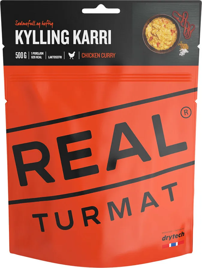 Real Turmat Kylling Karri 500g