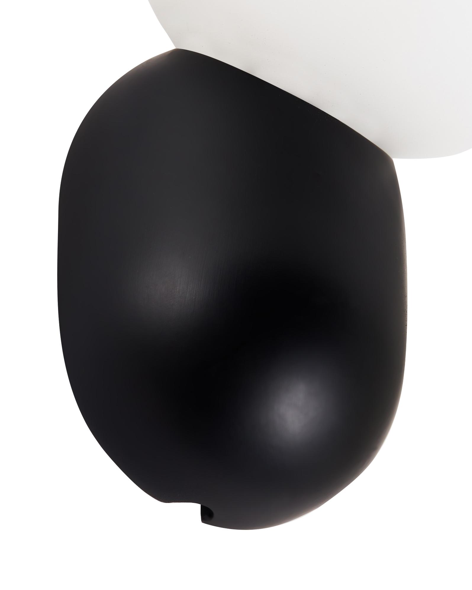 Set van 2 wandlampen HELME Zwart
