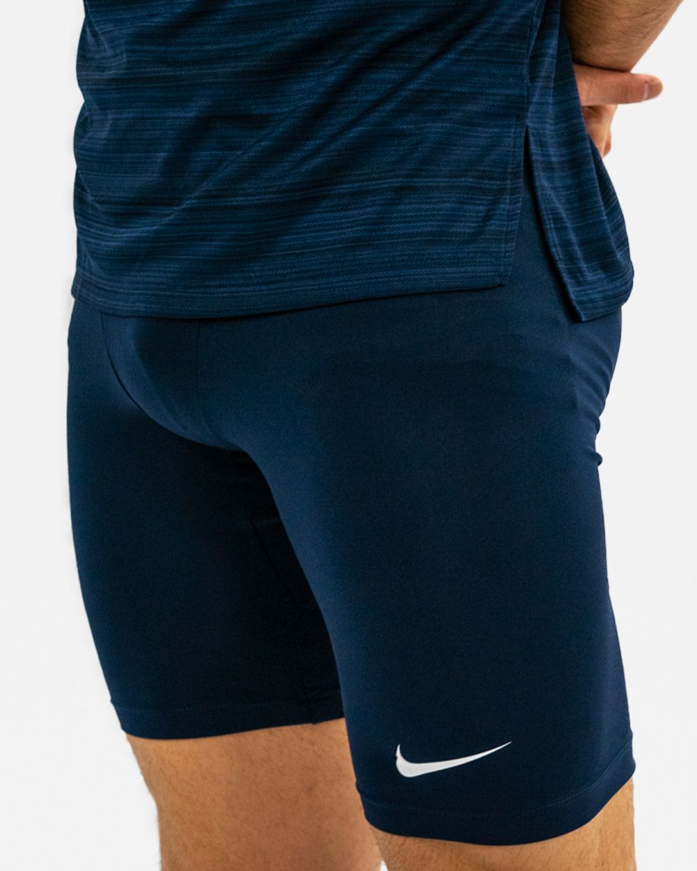 Cuissard de running Nike Stock Bleu Marine pour homme