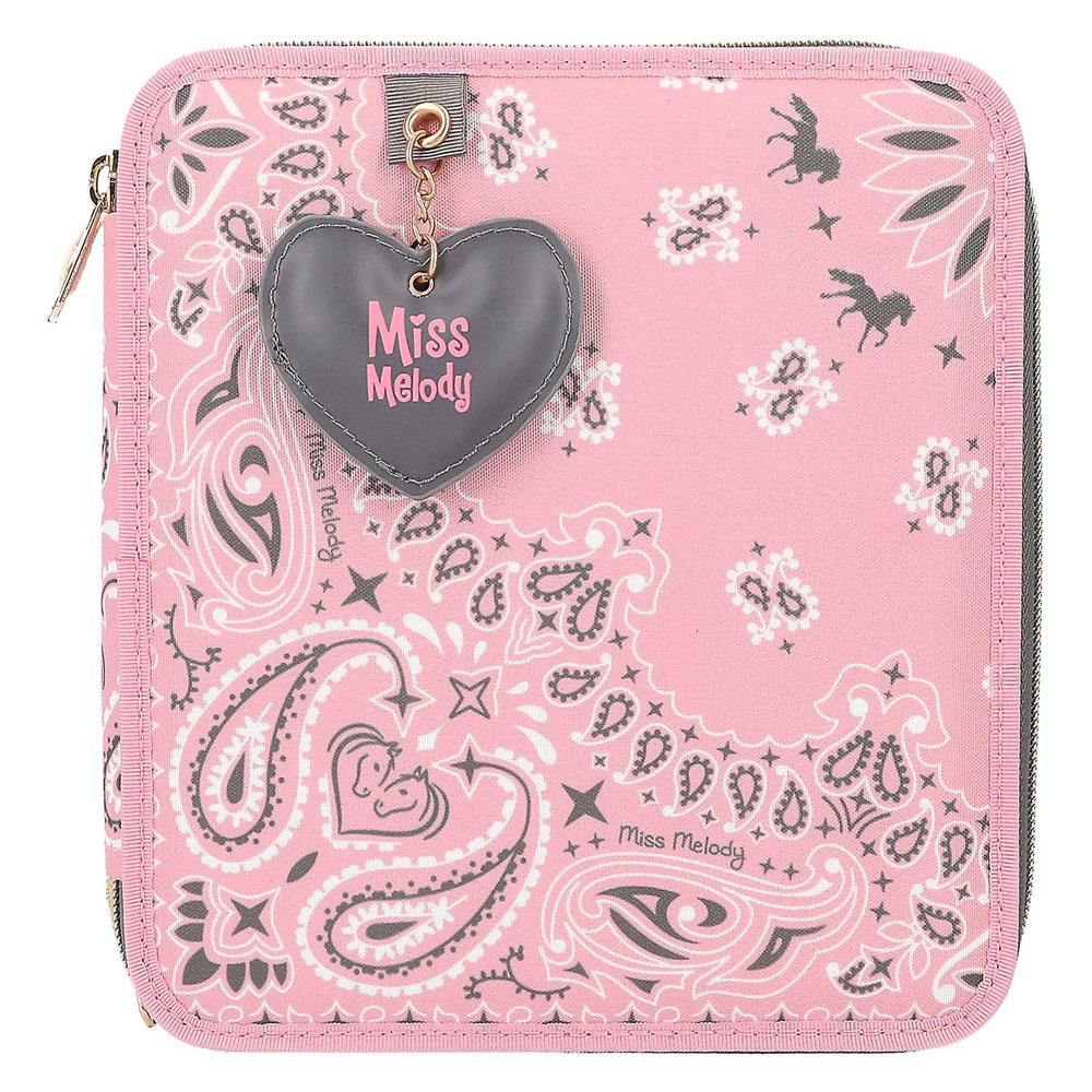 Miss Melody 2-Vaks Etui met Hanger Bandana