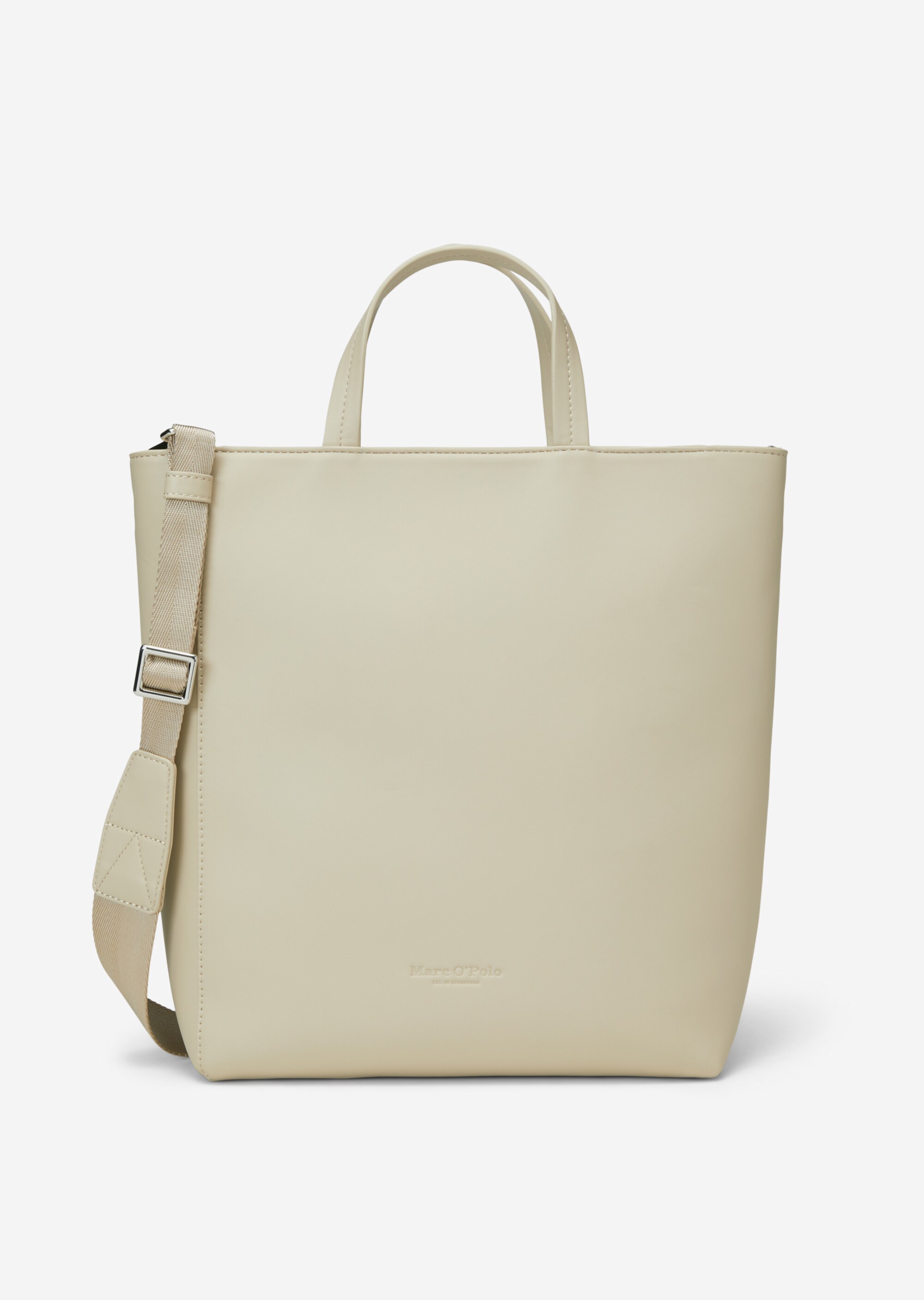 Shopper aus einer Lederalternative aus recyceltem Polyester