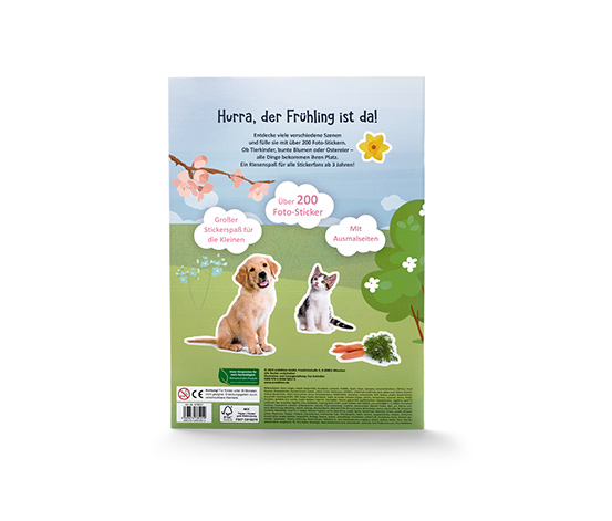 Buch »Mein Foto-Stickerbuch – Frühling«