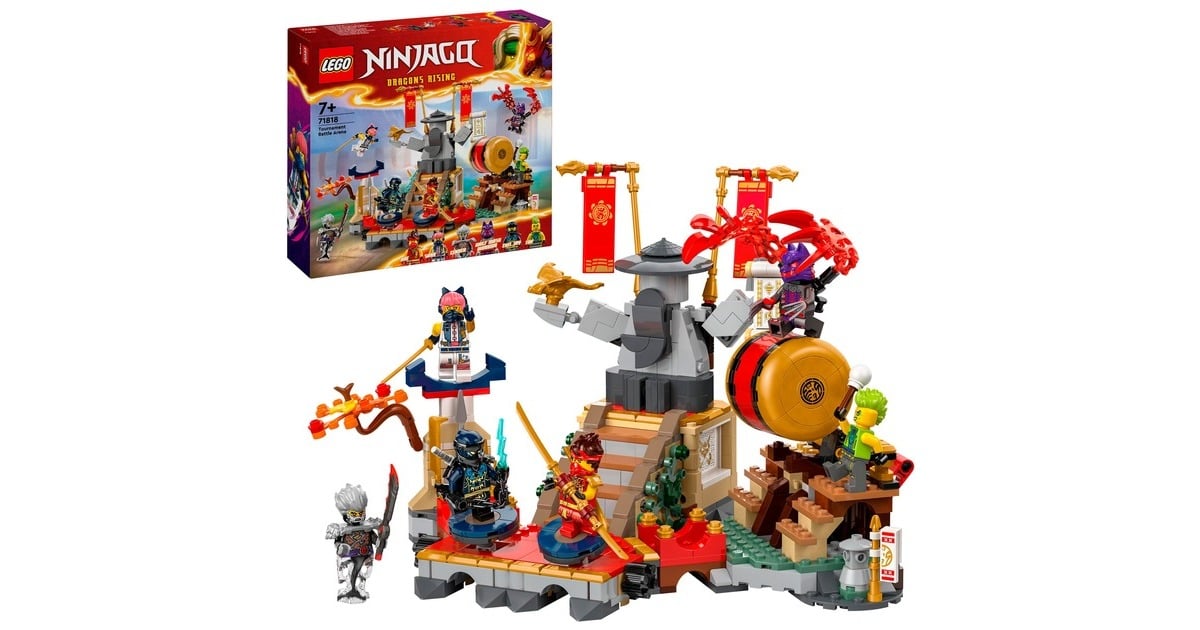 LEGONinjago - Toernooi gevechtsarena Constructiespeelgoed  (71818)