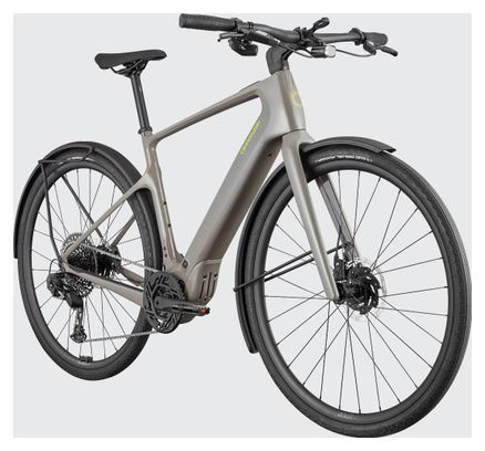 Vélo de Ville Électrique Cannondale Tesoro Neo Carbon 1 Sram X1 12V 400Wh 700mm Noir Gris