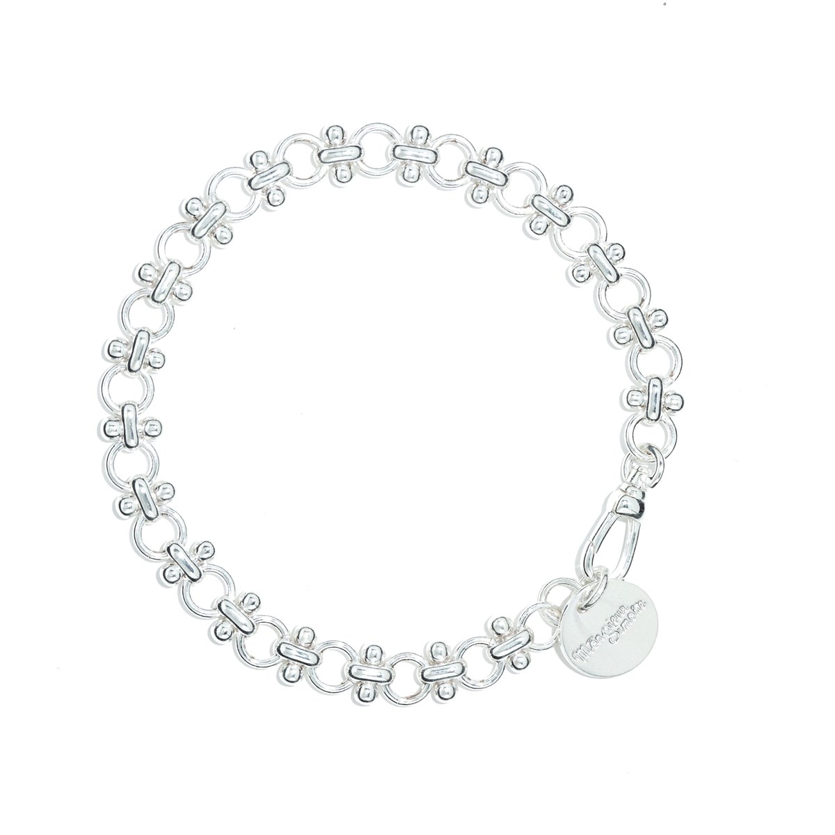 maxi bracelet plaqué argent - HÉBÉ