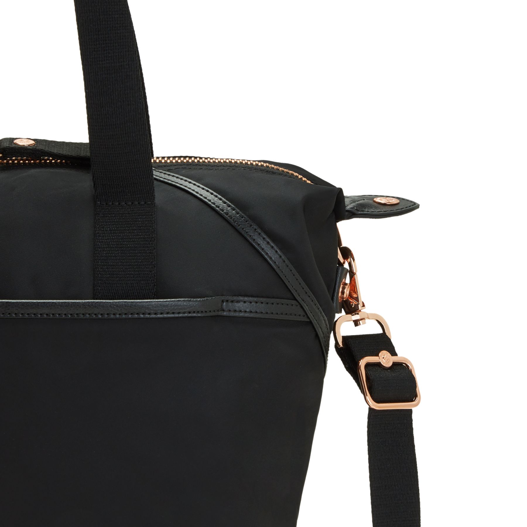 ART ORGANIZED Grand sac fourre-tout avec compartiment pour ordinateur portable - Rose Black