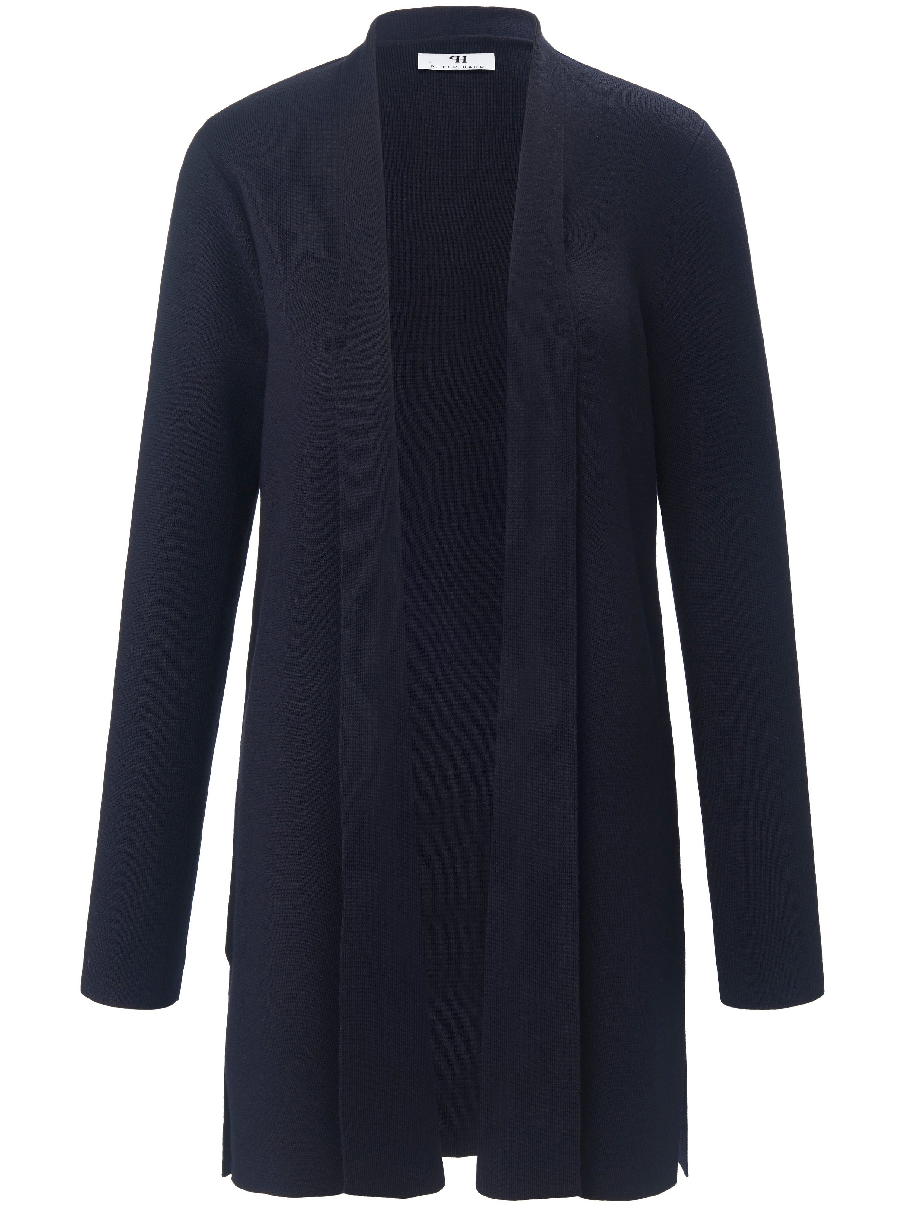 Long-Strickjacke