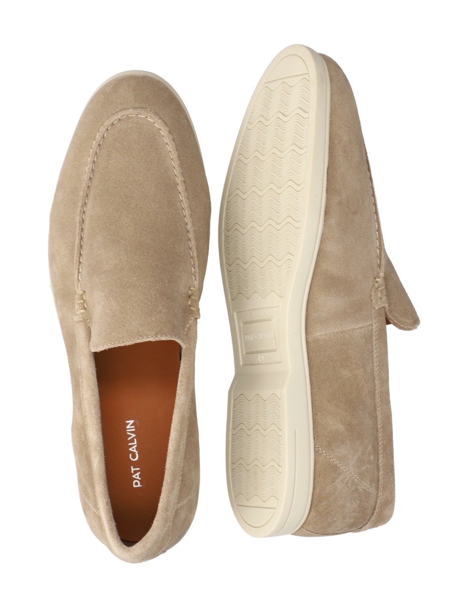 Veloursleder Slipper